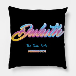 Duluth Minnesota Pillow