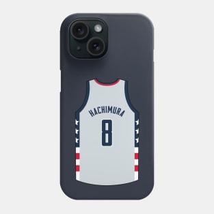 Rui Hachimura Washington Jersey Qiangy Phone Case