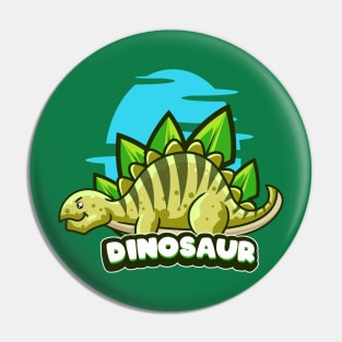 Cute Stegosaur Pin