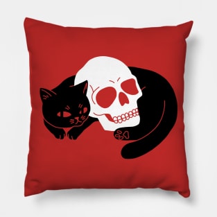 Spooky Cat Pillow