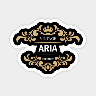 Aria Name Magnet