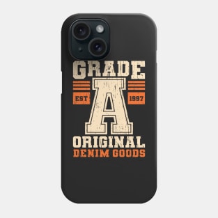 Grade A college university athletic dept vintage retro distressed Phone Case