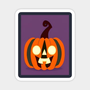 spooky pumpkin Magnet