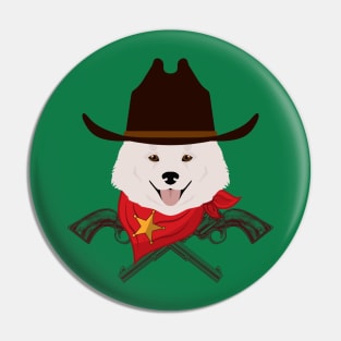 Sheriff Floof Pin