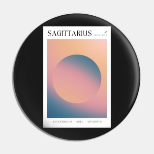 Sagittarius Zodiac Astrology Sign Aura Pin