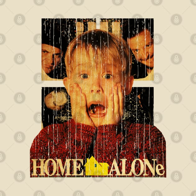 Vintage Home Alone by Tigaduaart