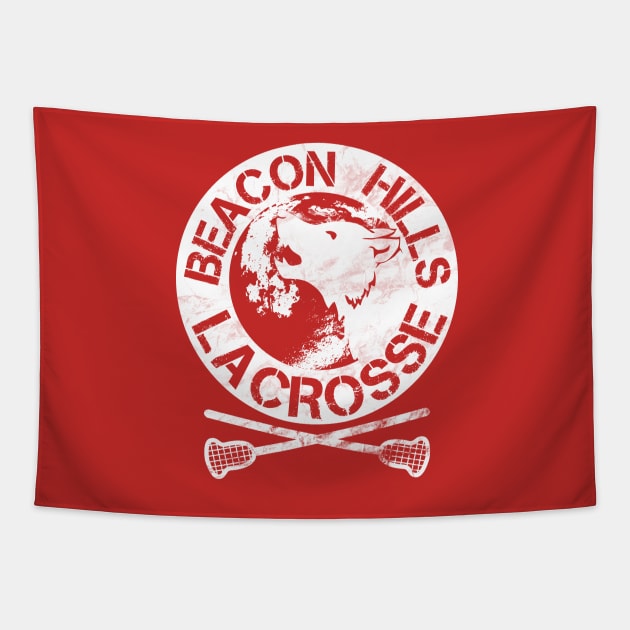 Beacon Hills Lacrosse Tapestry by stephirig