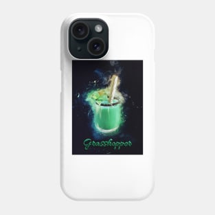 Grasshopper Cocktail Drink Happy Hour Party Phone Case