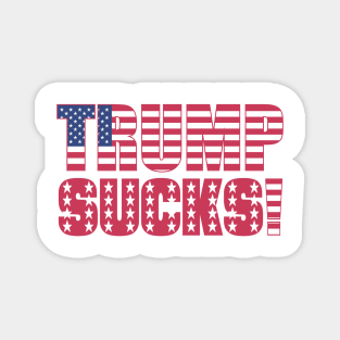 TRUMPS SUCKS Magnet