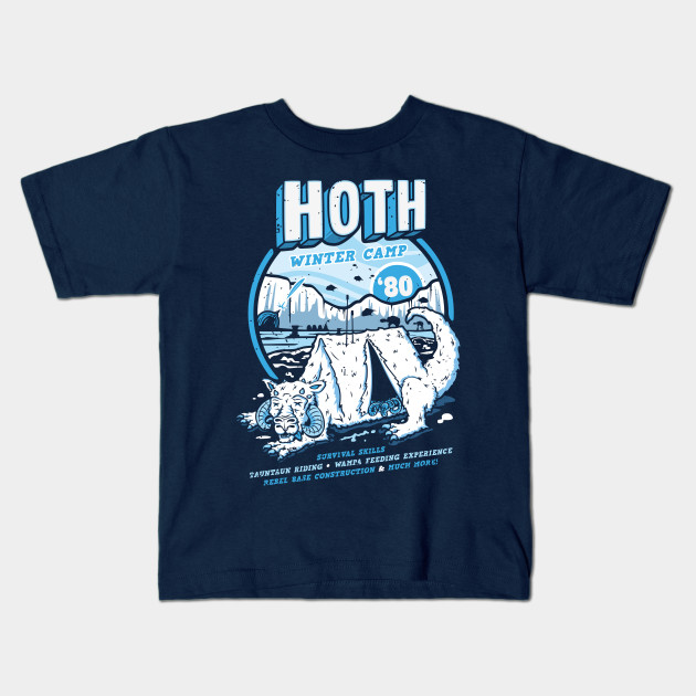 Hoth Winter Camp Star Wars Kids T Shirt Teepublic