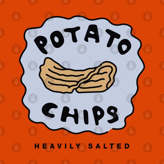 Heavily Salted Potato Chips by saintpetty