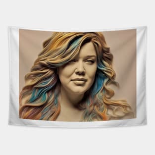 3D image of Kelly Clarkson Tapestry