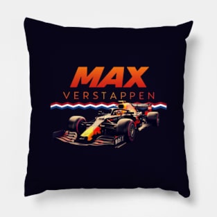 Max Verstappen, formula 1, F1 driver, red bull reacing team Pillow