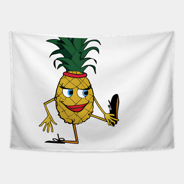 Pineapple Tapestry by jerranne