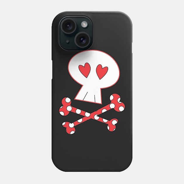 Minnie Skull Phone Case by Makeitfestive22