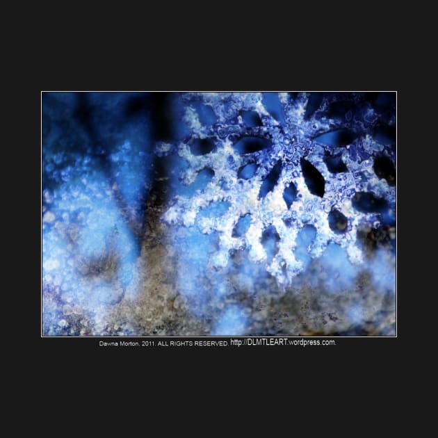 snowflake in blue 8 by DlmtleArt