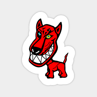 Smiling Dog Magnet