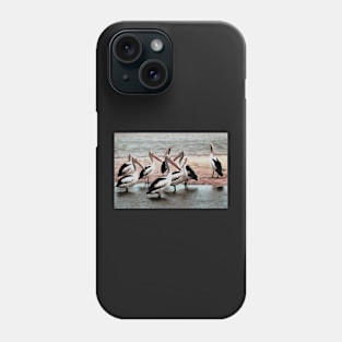 Stocksom Old Jetty Pelicans Phone Case