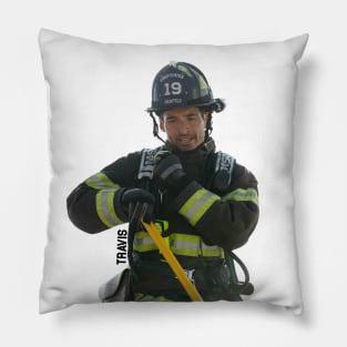 STATION 19 - TRAVIS MONTGOMERY - JAY HAYDEN Pillow