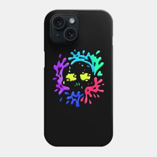 Spatter Skull Phone Case