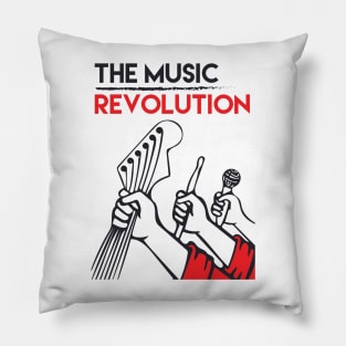 The Music Revolution Pillow