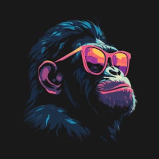 Cool Chimpanzee Sunglasses T-Shirt