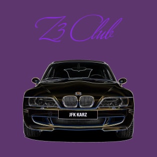 BMW Z3 CLUB FRONT VIEW T-Shirt