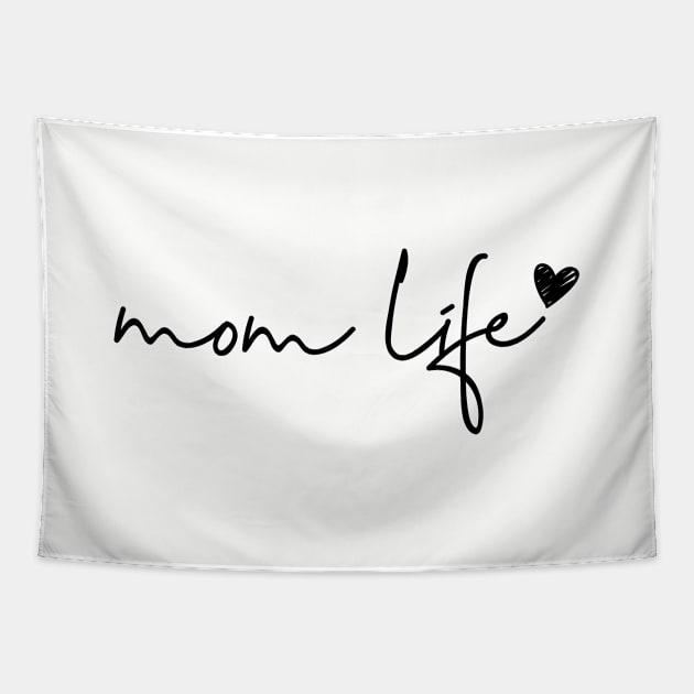 Mom Life Love Tapestry by MIRO-07