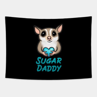 Sugar Daddy, Blue, for Sugar Glider Lovers Tapestry