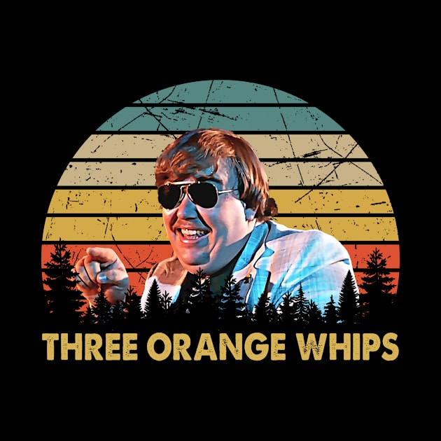 Three Orange Whips Vintage by LewisMillerDesigns