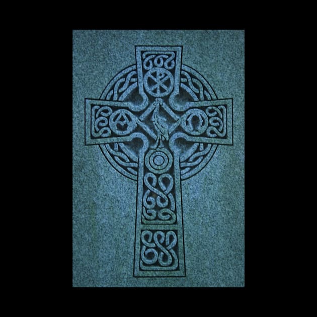 Irish Celtic Cross by Key2MyArt