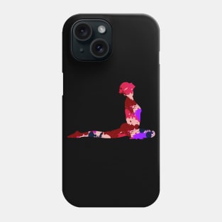 Dolphin Position Yoga Girl Cool Magical Vivid Design Phone Case