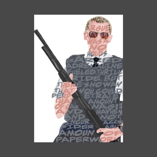 Nicholas Angel, Hot Fuzz by Skahfee