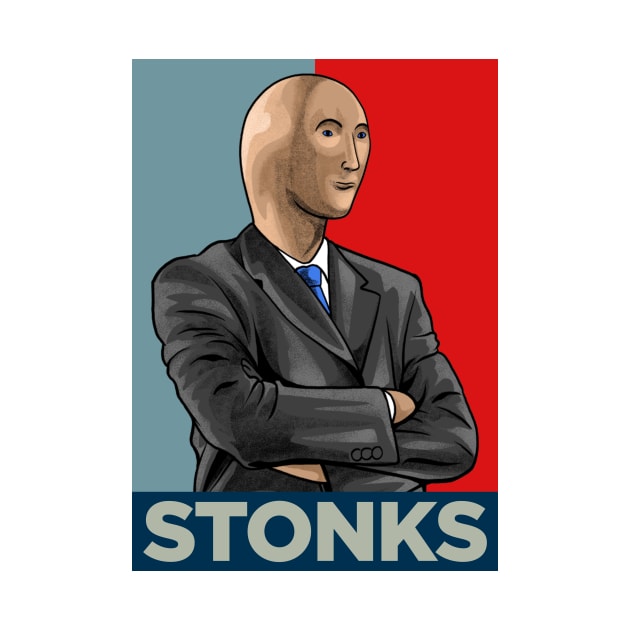 Stonk Guy Meme by milatees