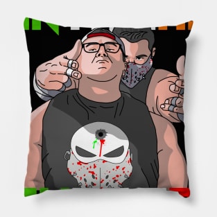 North East Power Trip Art Pillow