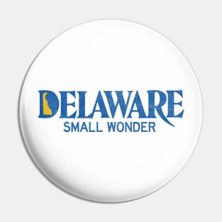 Small Wonder -- Blue & Gold Pin