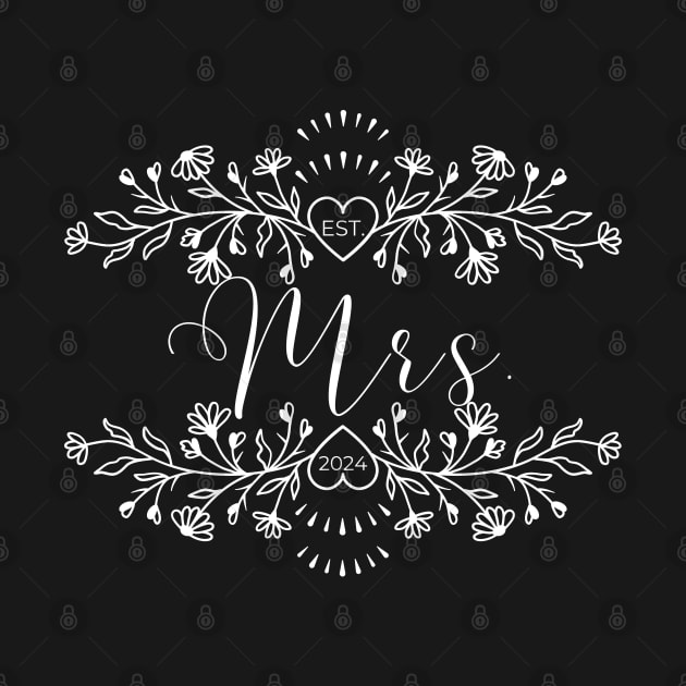 Mrs. Est. 2024 by Janickek Design