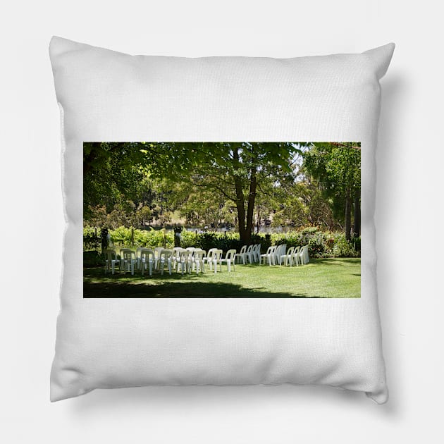 Set for I do - Adelaide wedding - Fleurieu Peninsula wedding - by South Australian artist Avril Thomas Pillow by MagpieSprings