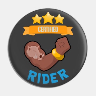 Certified Rider Pin
