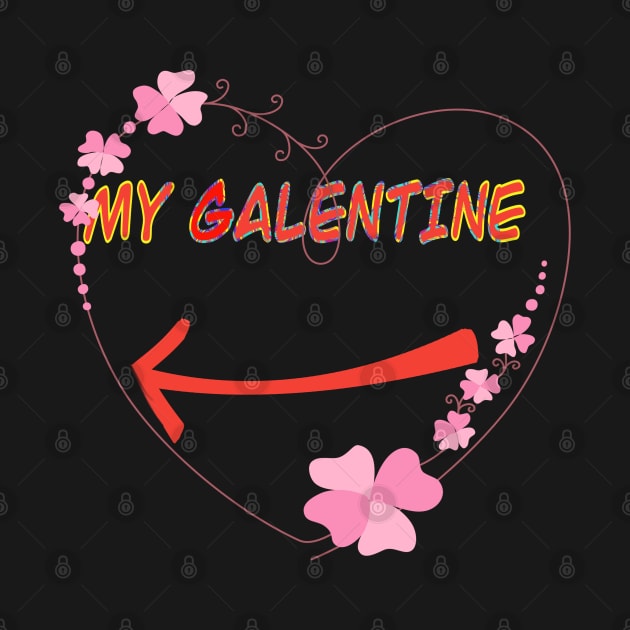 Galentines day and Valentine’s Day sweet tee by sailorsam1805