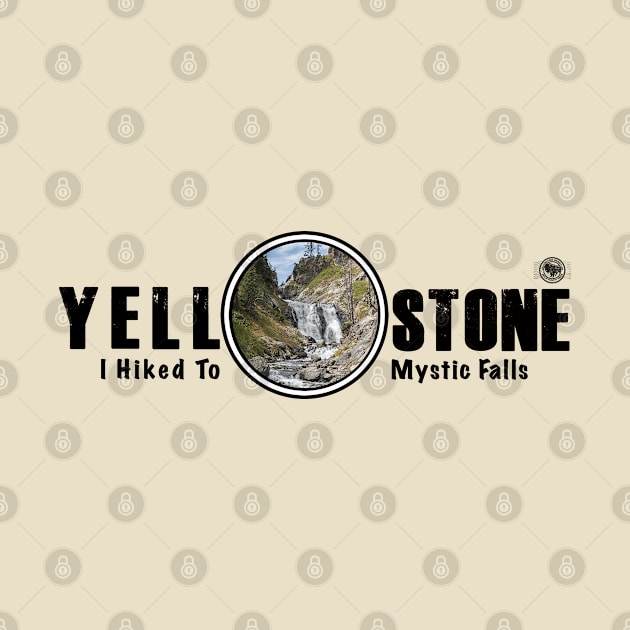 I Hiked to Mystic Falls, Yellowstone National Park by Smyrna Buffalo