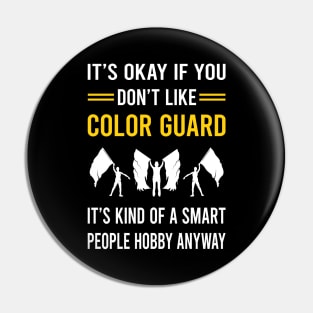 Smart People Hobby Color Guard Colorguard Pin