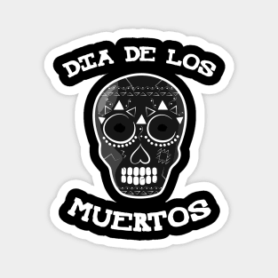 Dia de los muertos Mexican Sugar Skull Magnet