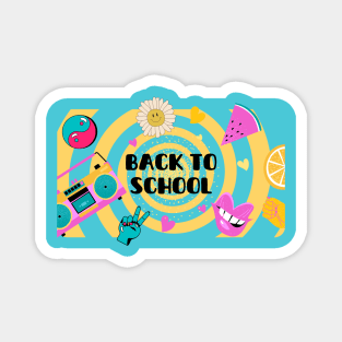 Back to School retro Magnet