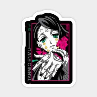 Demon Slayer Enmu Neon Frame Magnet