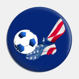 Intl. Soccer-USA Pin