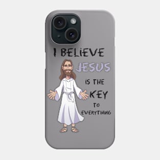 Jesus is the Key Phone Case