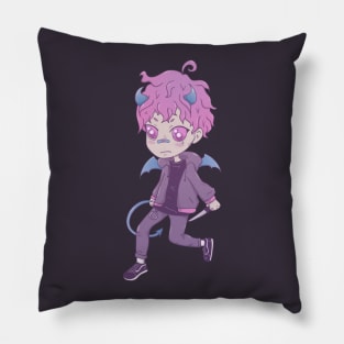 Demon Boy Chibi Pillow