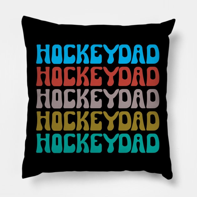 Hockey Dad Pillow by Praizes