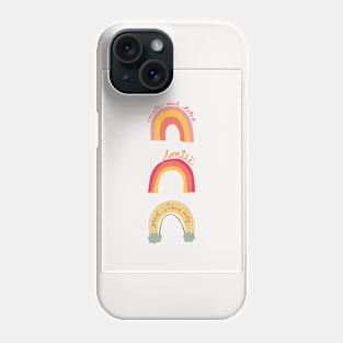 Rainbows: Positive Affirmations Phone Case